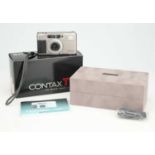 A Contax TVS 35mm Compact Camera,