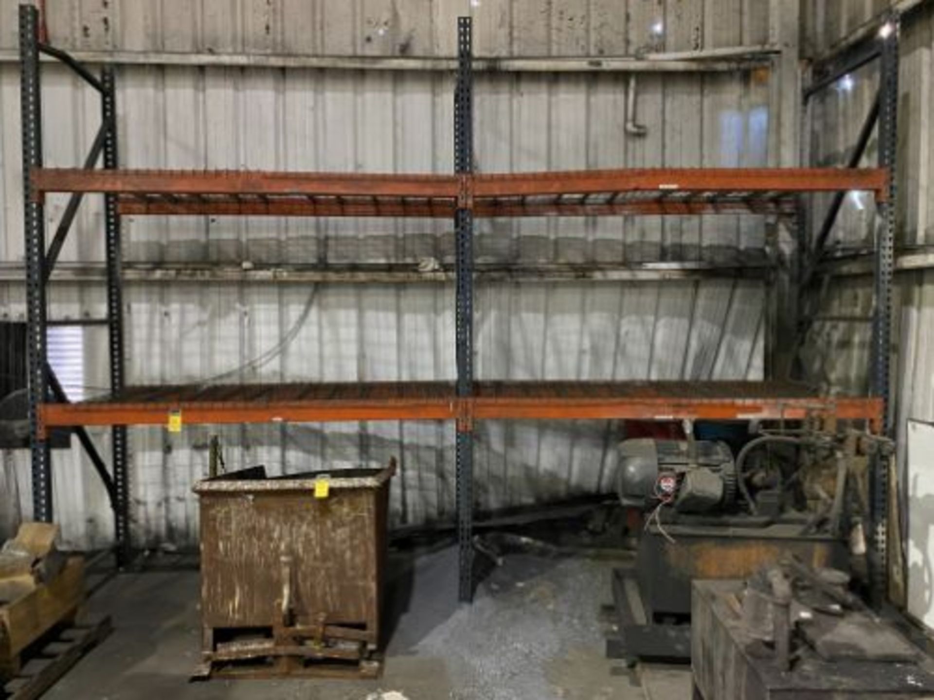 2-SECTIONS OF PALLET RACKING