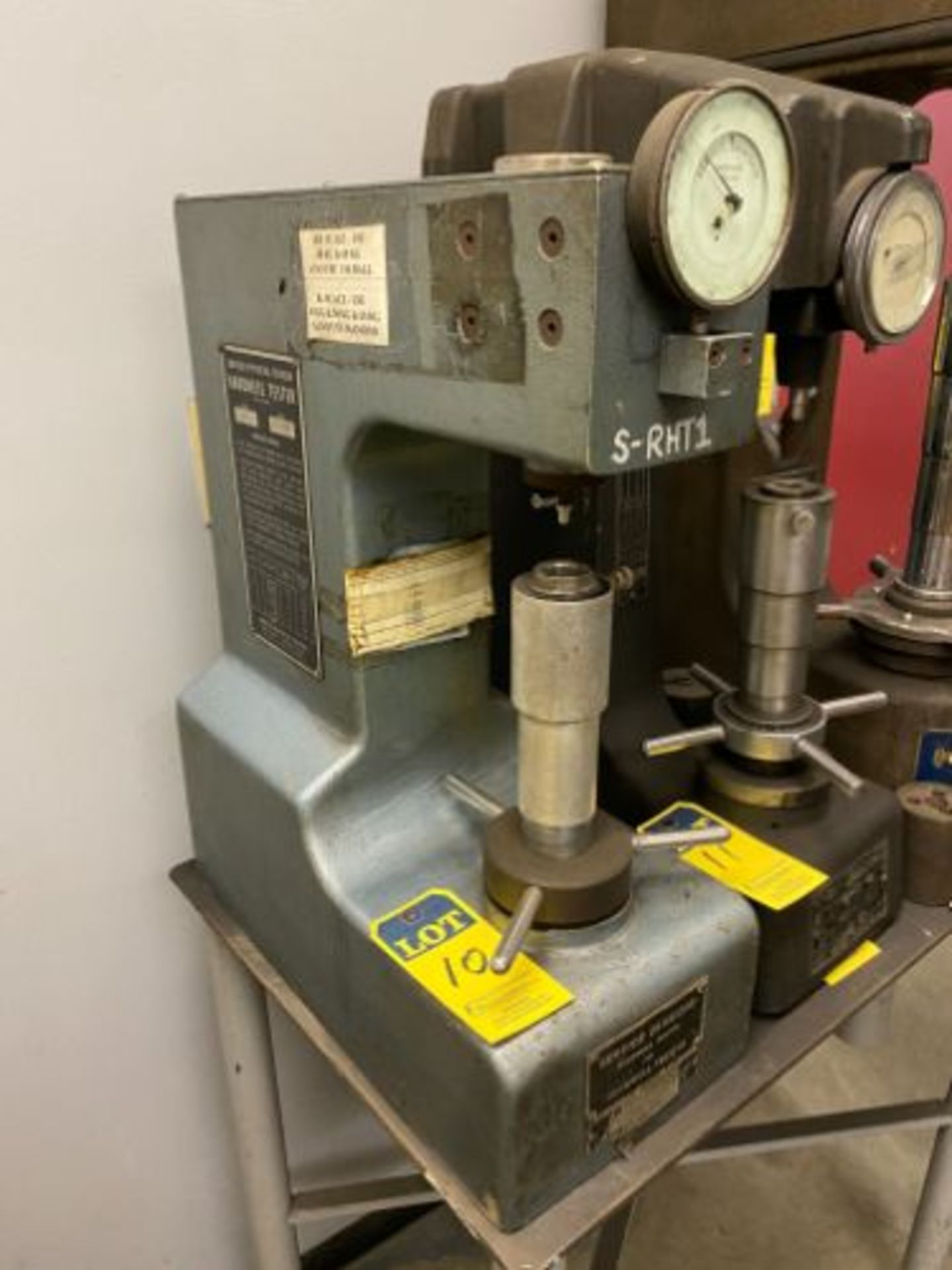 SERVICE MODEL 8B ROCKWELL TESTER S/N 5853