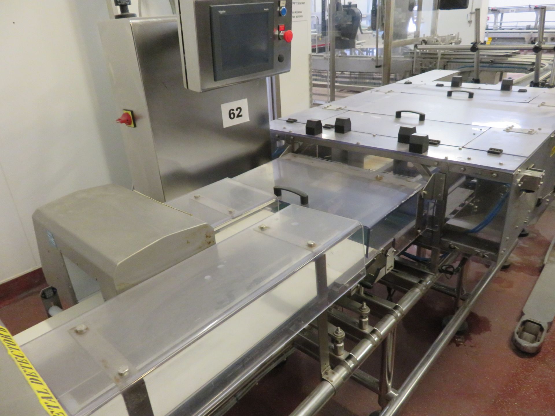 TWIN LANE COMBI SYSTEM COMPRISING CEIA METAL DETECTORS/IXAPACK CHECKWEIGHER. - Image 5 of 10