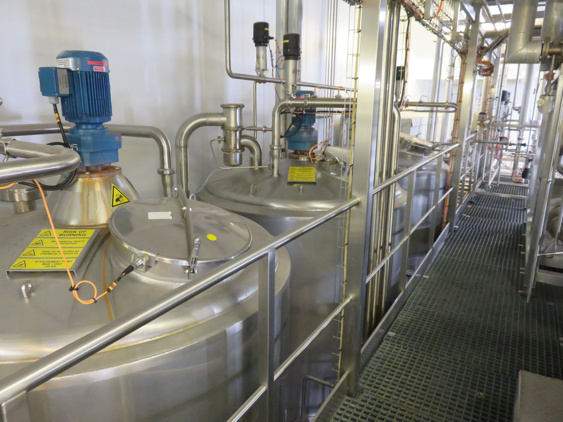 COMBINATION LOT - COMPLETE APV SYSTEM CAPABLE OF PRODUCING ALL TYPES OF DESSERTS, FILLINGS ETC. - Image 60 of 73