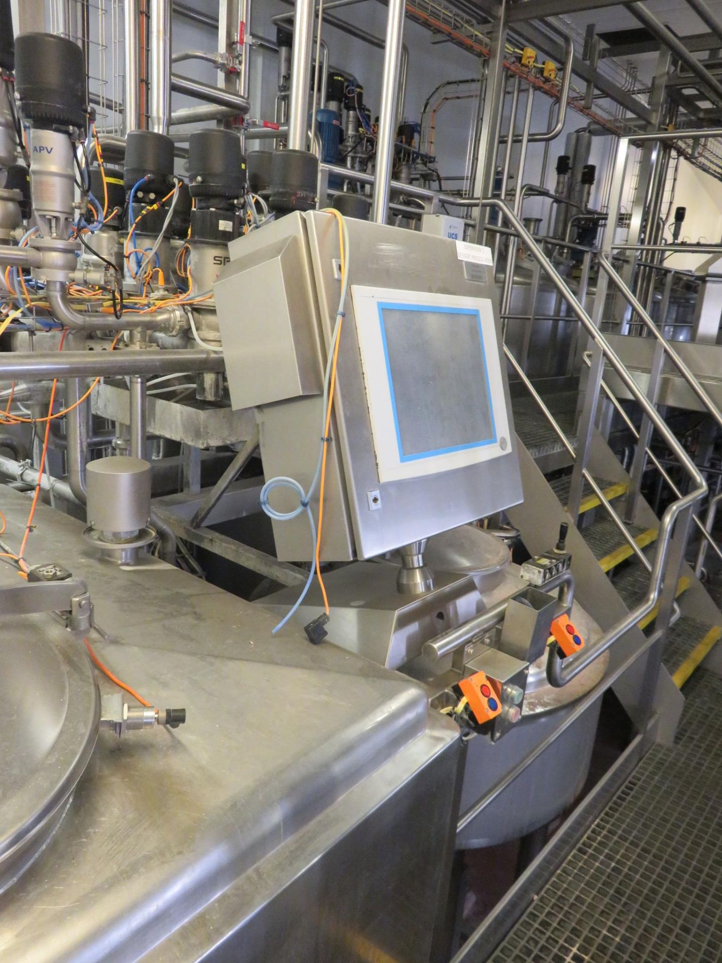 COMBINATION LOT - COMPLETE APV SYSTEM CAPABLE OF PRODUCING ALL TYPES OF DESSERTS, FILLINGS ETC. - Image 70 of 73