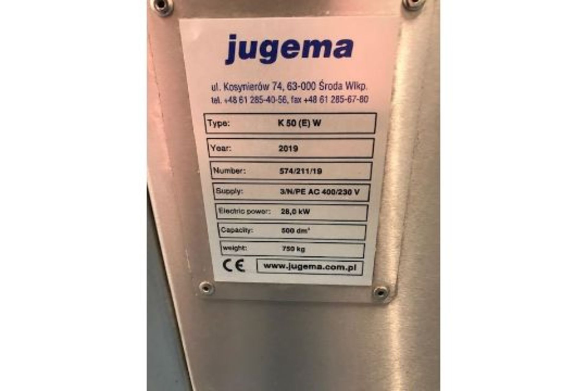 JUGEMA K-30 E-W 300 LITRE COOKING BOILER. 2019. BRAND NEW. - Image 5 of 6