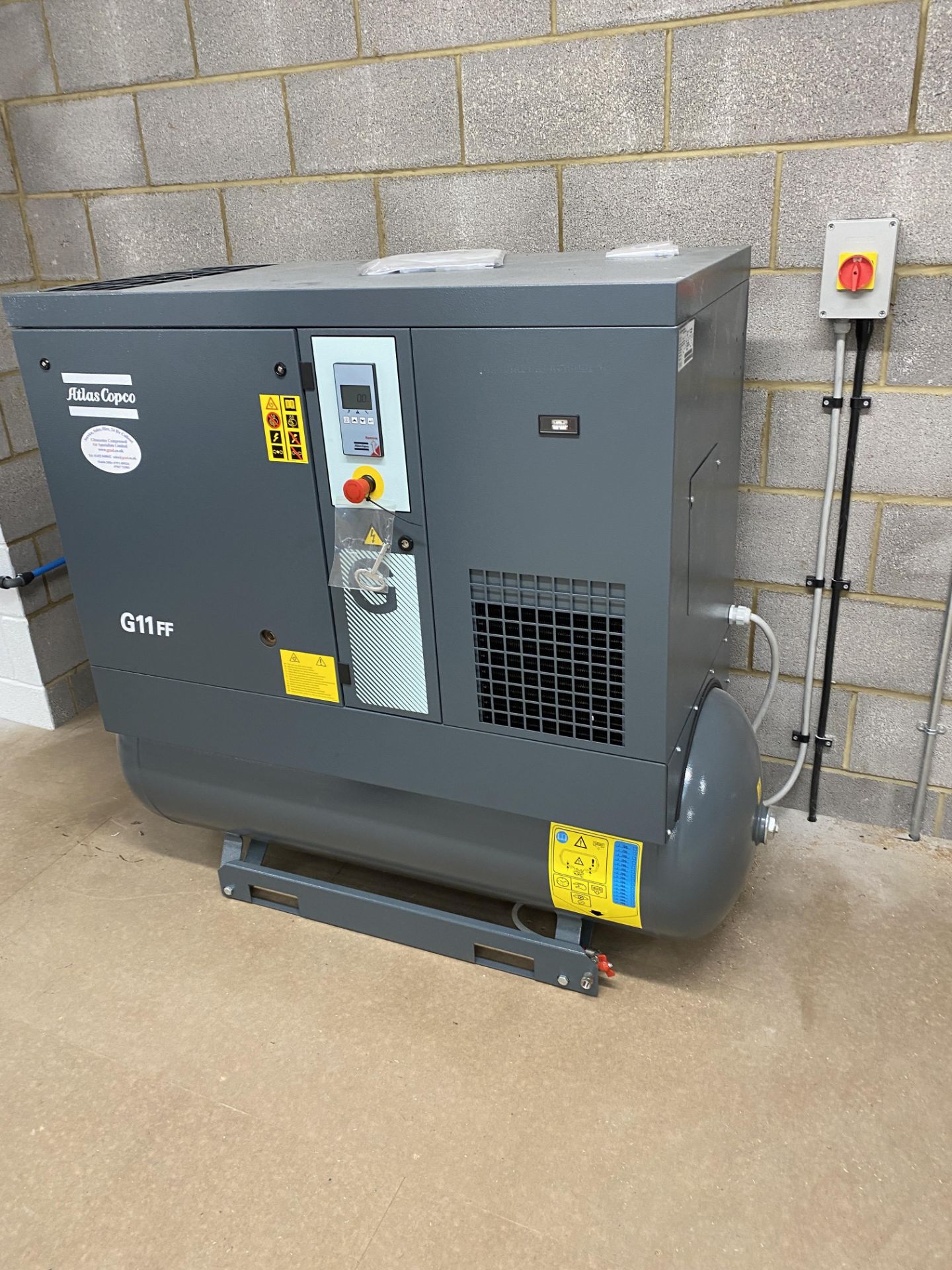 ATLAS COPCO G11FF COMPRESSOR. *** BRAND NEW ***