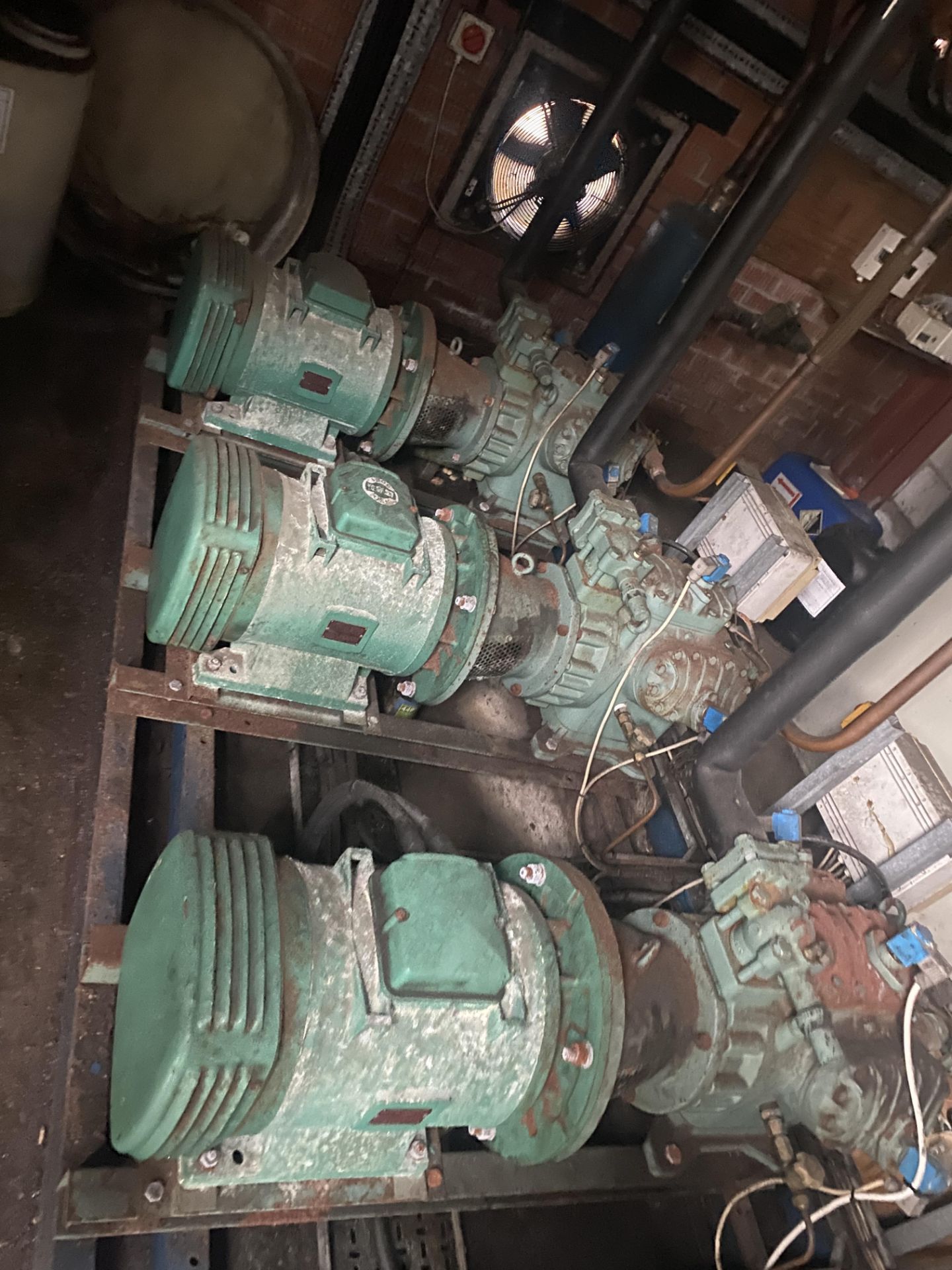 3 X BITZER COMPRESSORS.