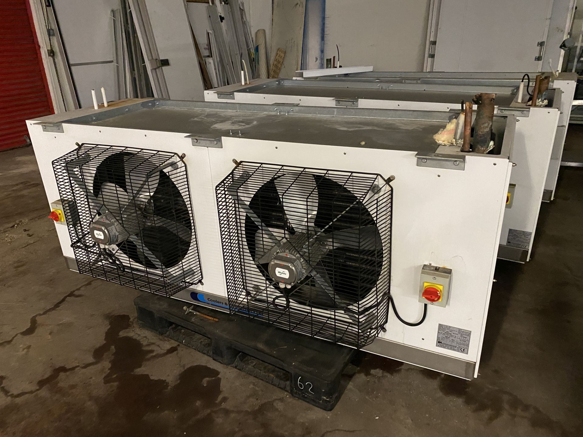 COOLERS & CONDENSERS 2 FAN EVAPORATOR CF16-84.