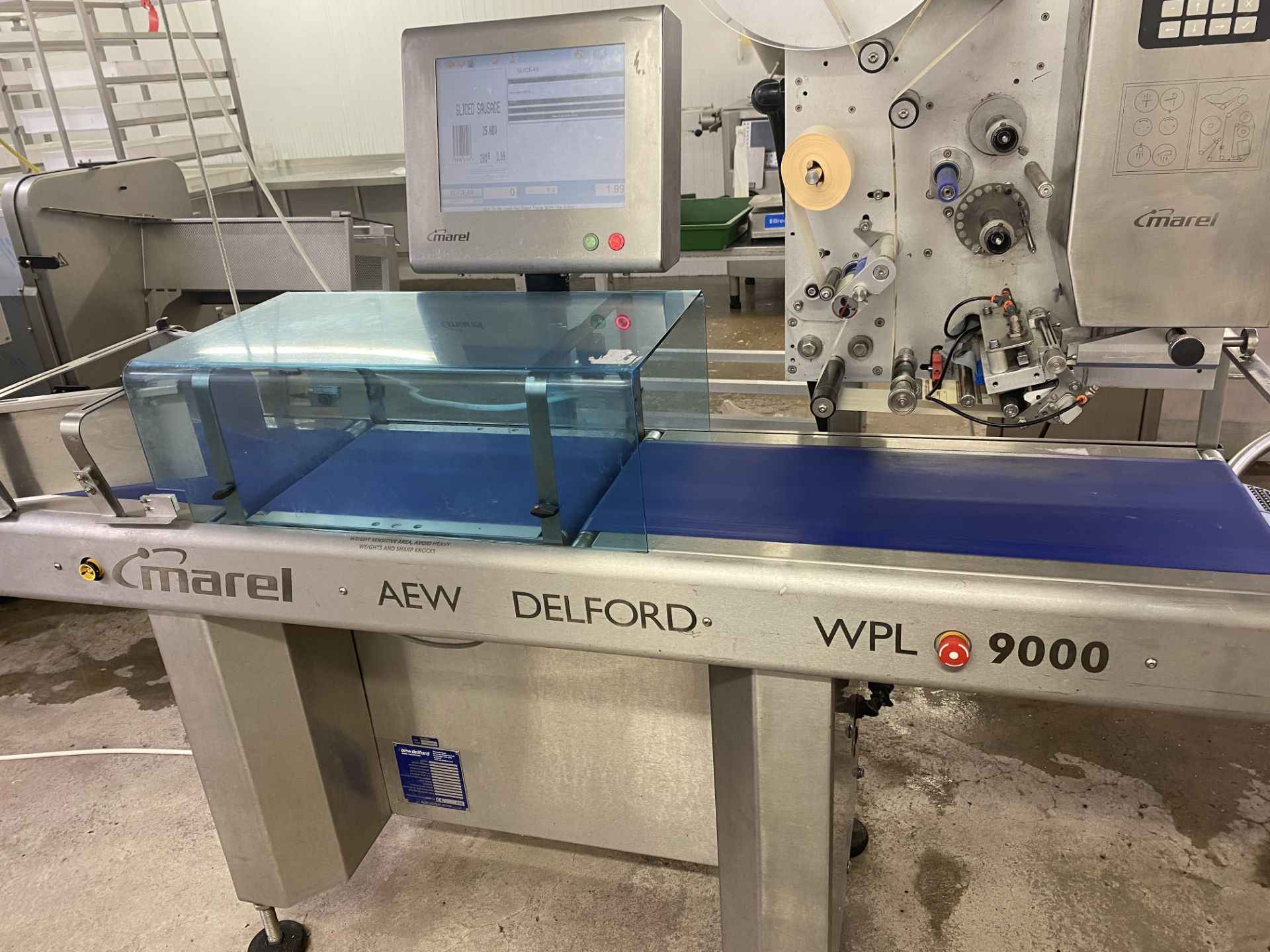 MAREL 9000 WEIGH PRICE LABELLER.