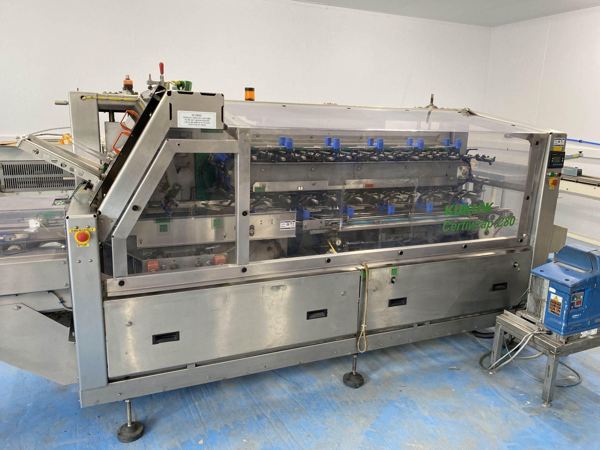 KLIKLOK CERTI WRAP C80 MACHINE.