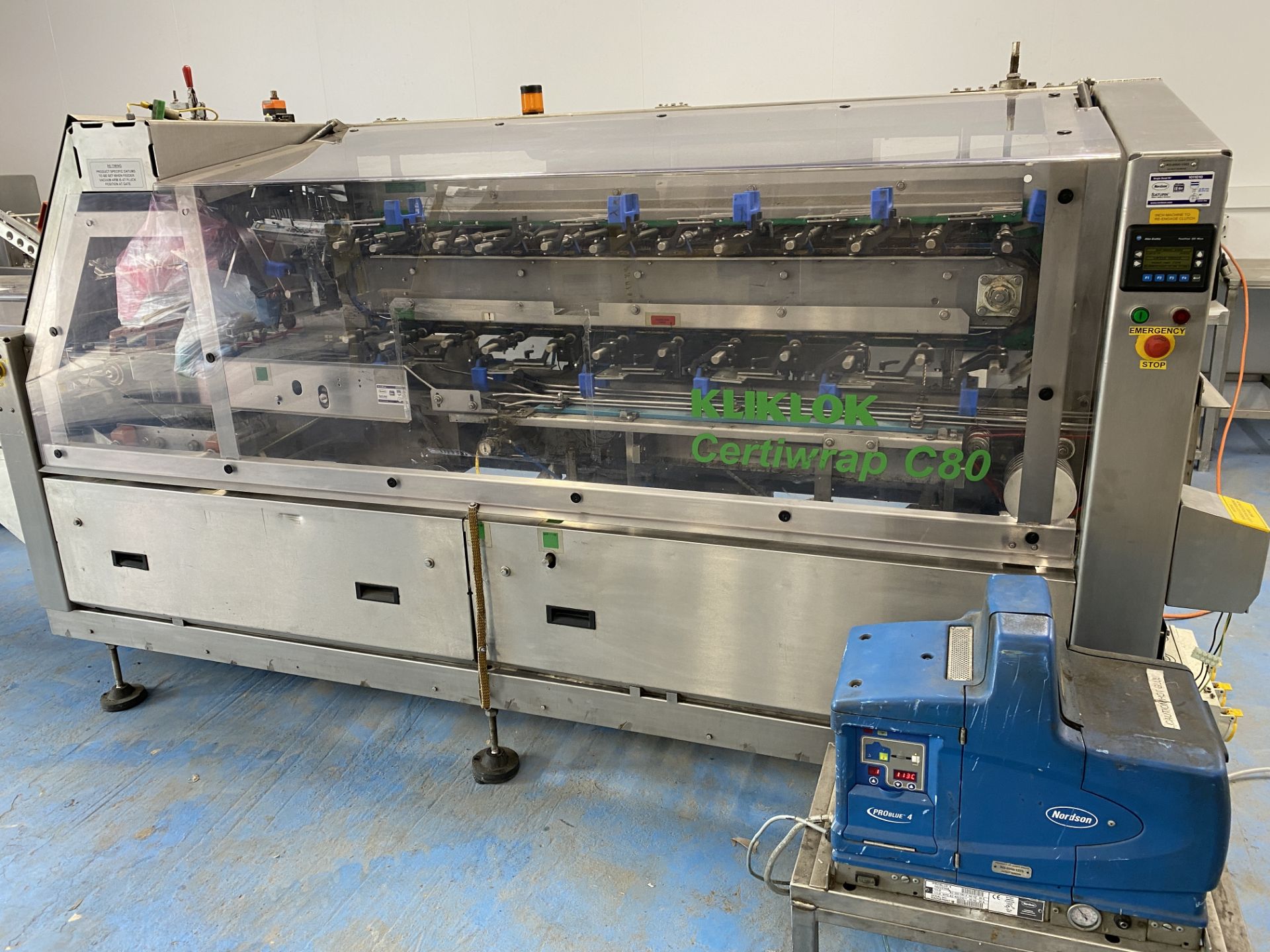 KLIKLOK CERTI WRAP C80 MACHINE. - Image 3 of 5