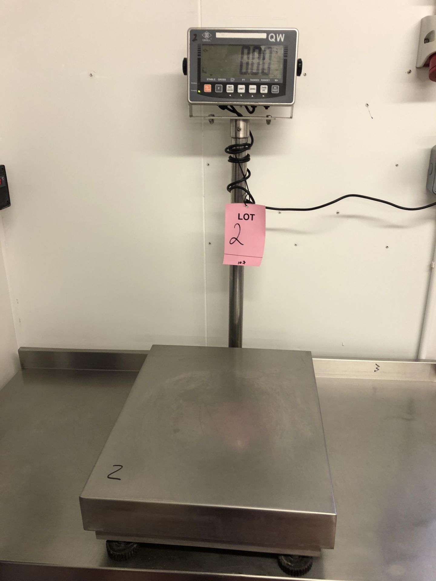 EXCELL PW PLATFORM SCALE. - Image 2 of 2