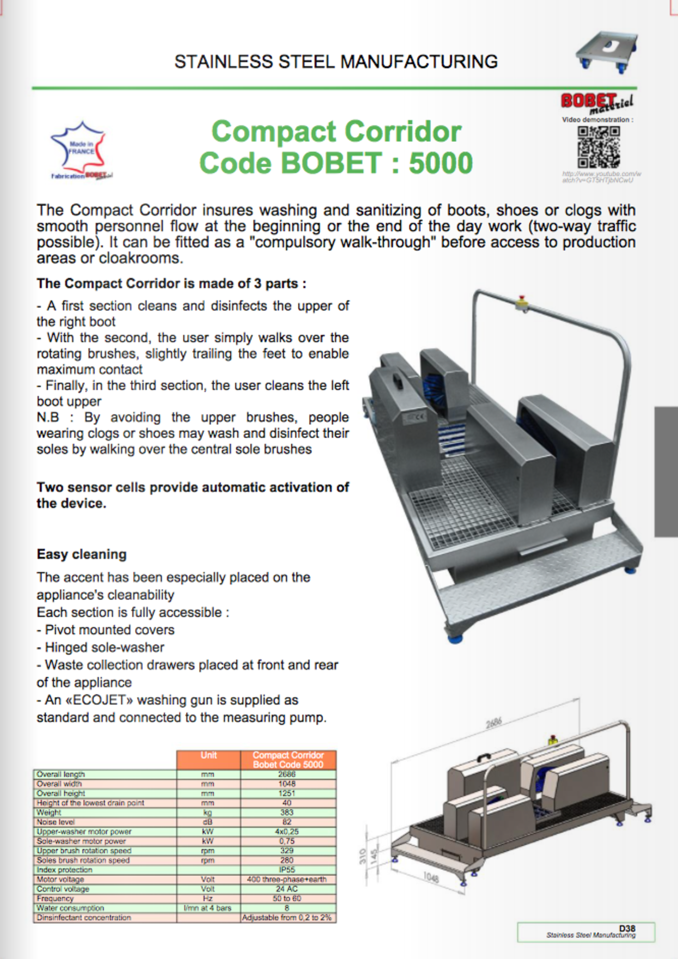 BOBET BOOT/WELLIE WASHER. - Image 7 of 7