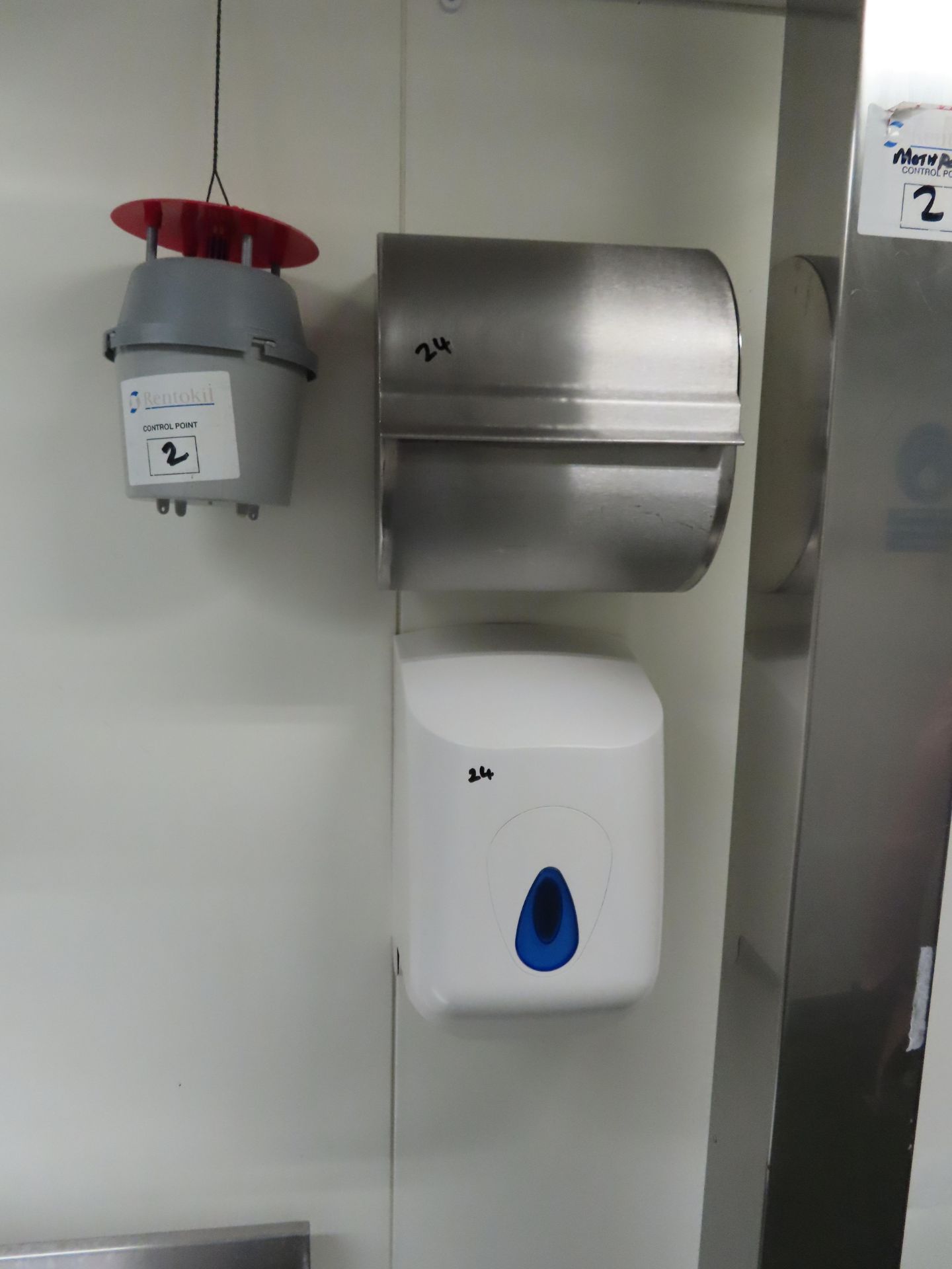 DOCUMENT HOLDER /COAT HOOKS/ PAPER TOWEL DISPENSER. - Image 3 of 3