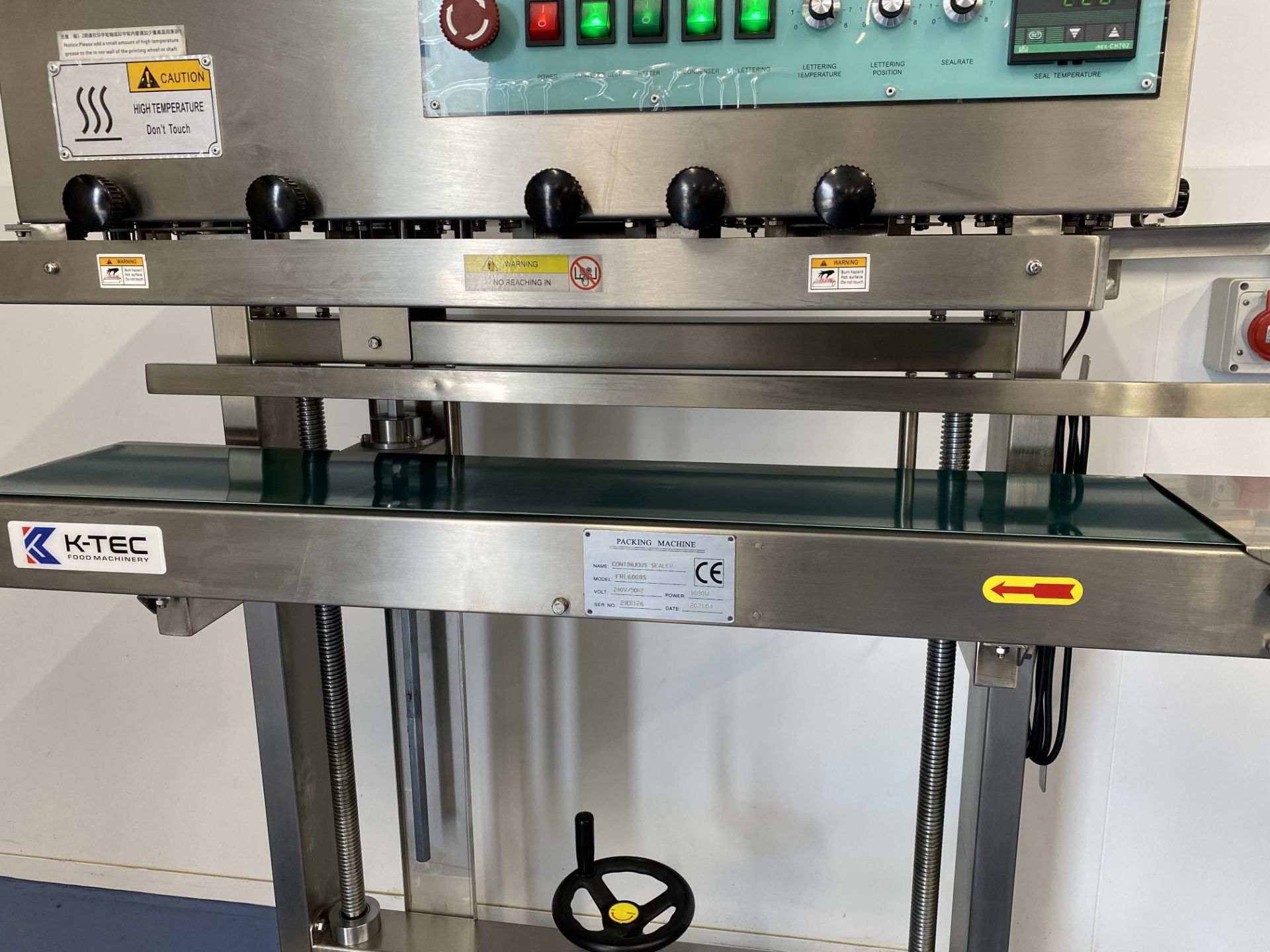 BRAND NEW CONTINUOUS BAG SEALER. - Image 6 of 10