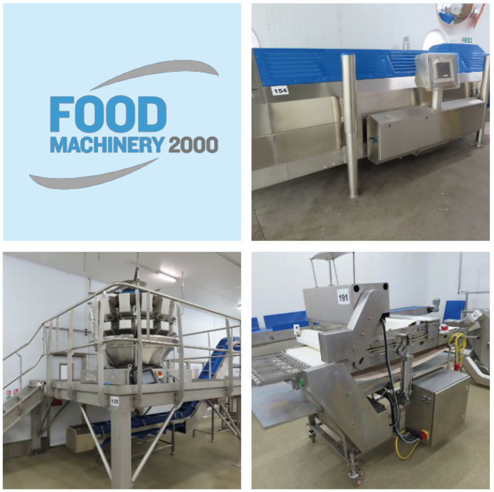 ONLINE AUCTION OF EQUIPMENT FORMERLY OWNED BY TYSON FOODS, UK - Food Processing and Packaging Equipment