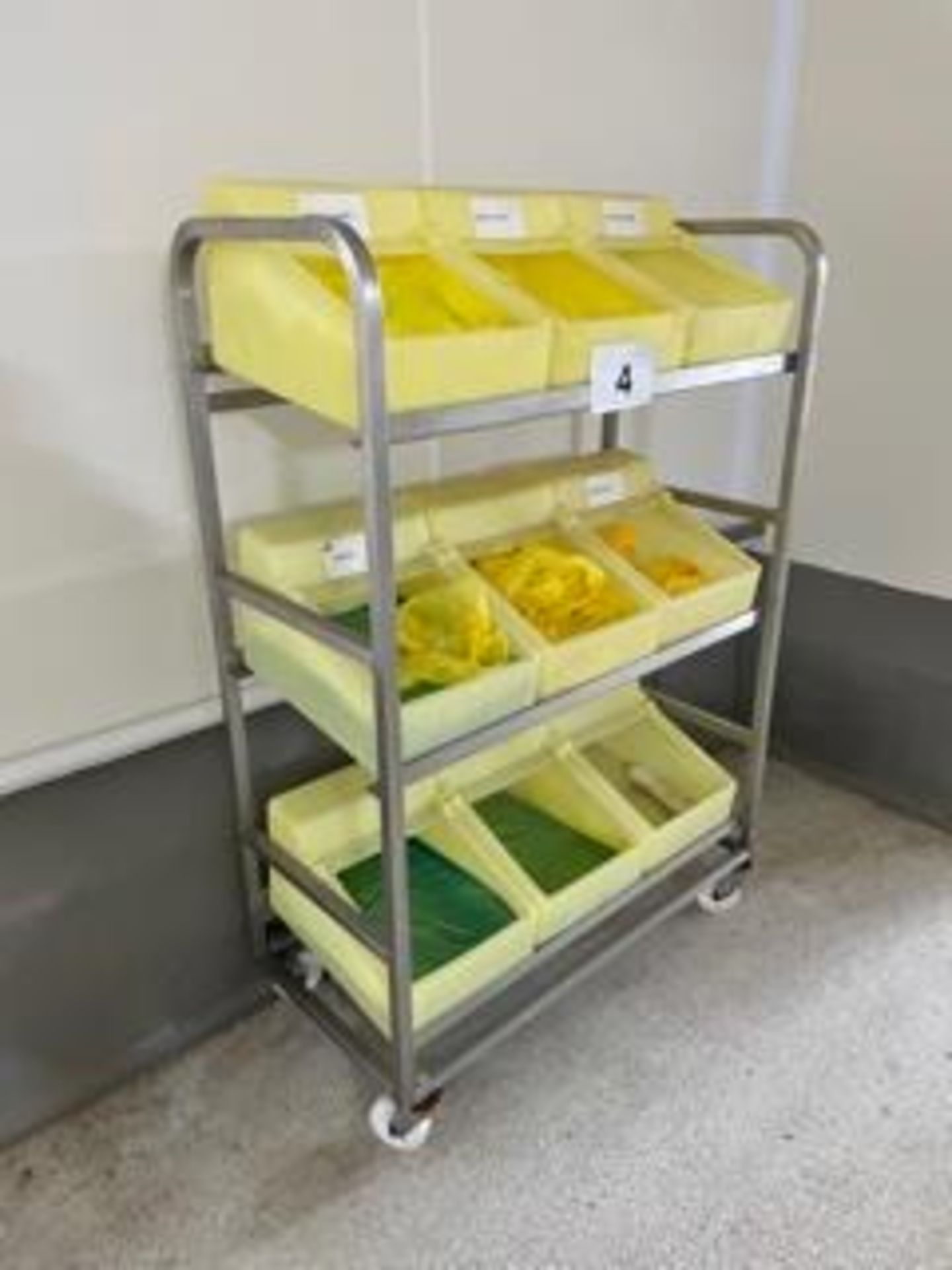 S/S MOBILE TROLLEY. - Image 2 of 2