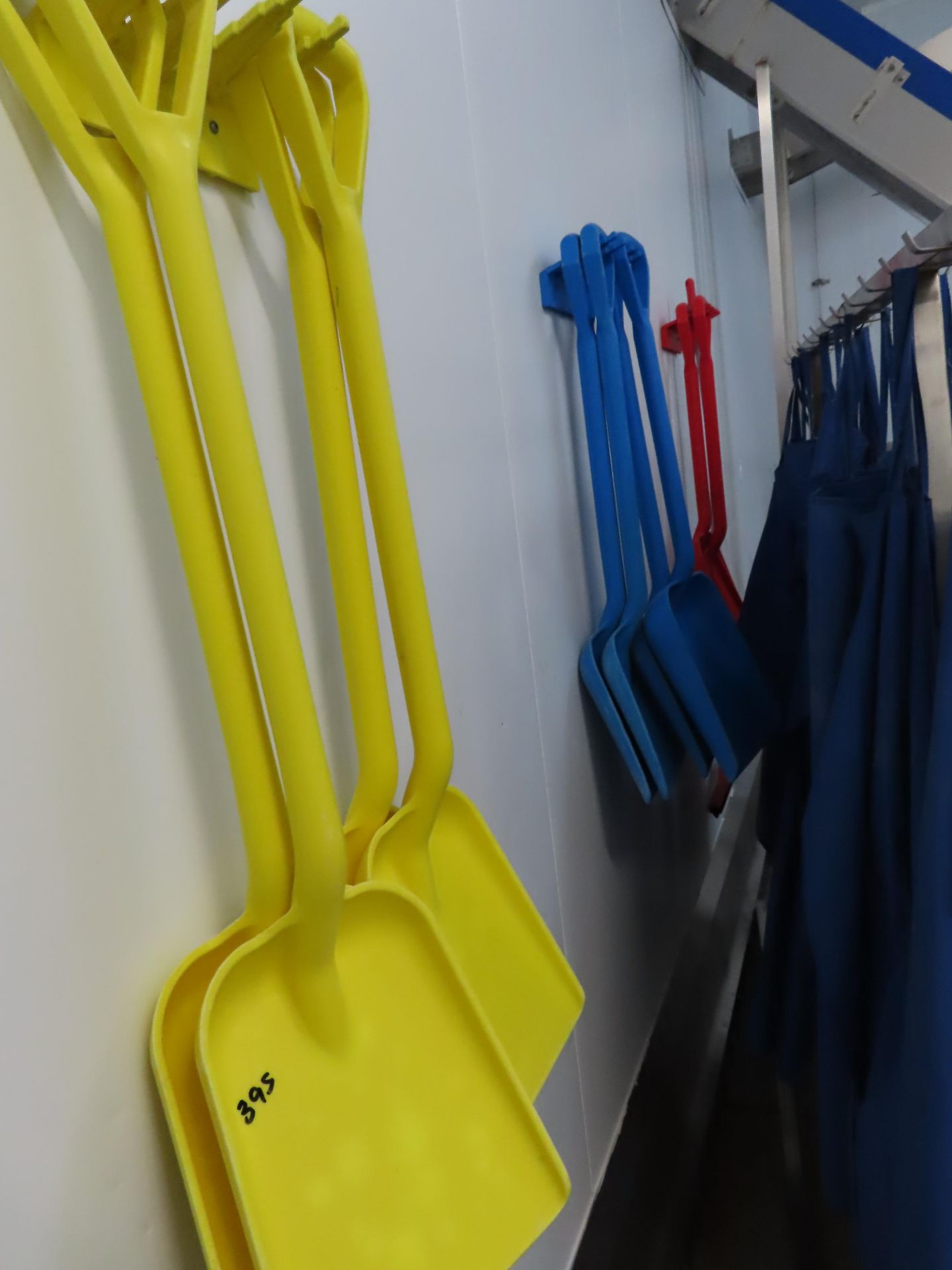 WALL MOUNTED SHOVEL HOLDERS. - Image 2 of 2