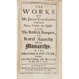 Cleveland (John) The Works of ..., containing his Poems, Orations and Epistles, for O. B., and are …