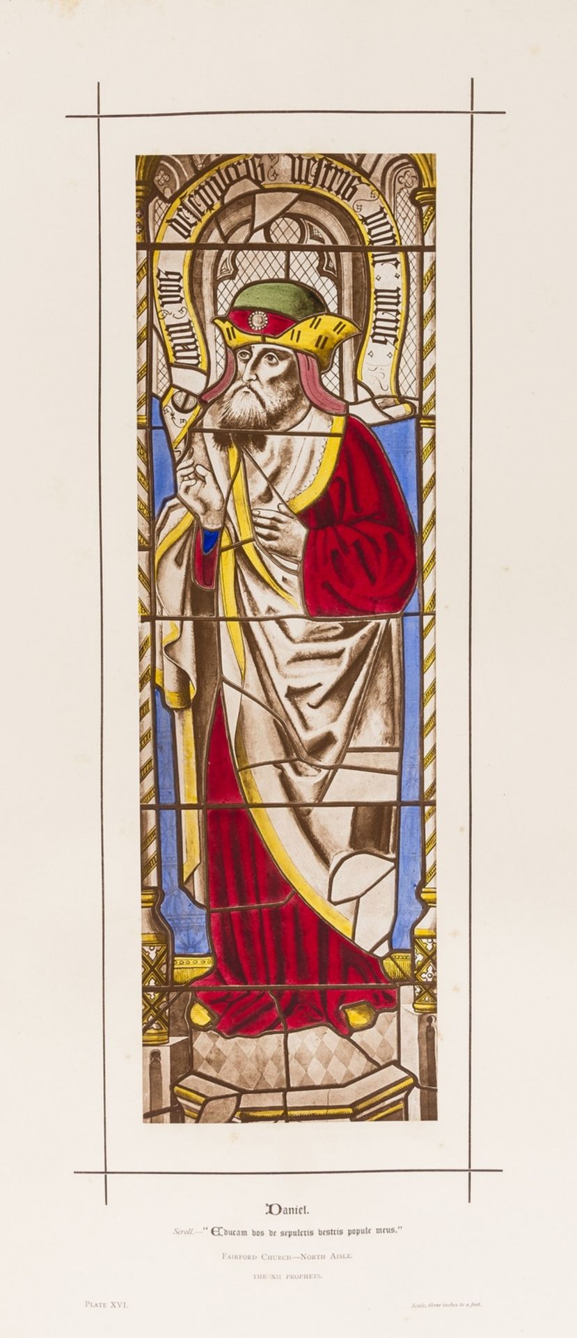 Stained Glass.- Joyce (Rev James Gerald) The Fairford Windows: A Monograph, first edition, 1872.