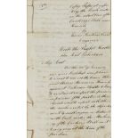 Scotland, Hawick.- Jardine (James, civil engineer) Original legal "Copy Report respecting the Back …