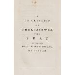 Shenstone (William) The Works in Verse and Prose..., 2 vol., contemporary calf, for R. & …