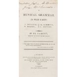 Music.- Callcott (Dr. John Wall) A Musical Grammar, first edition, 1806; and another (2)