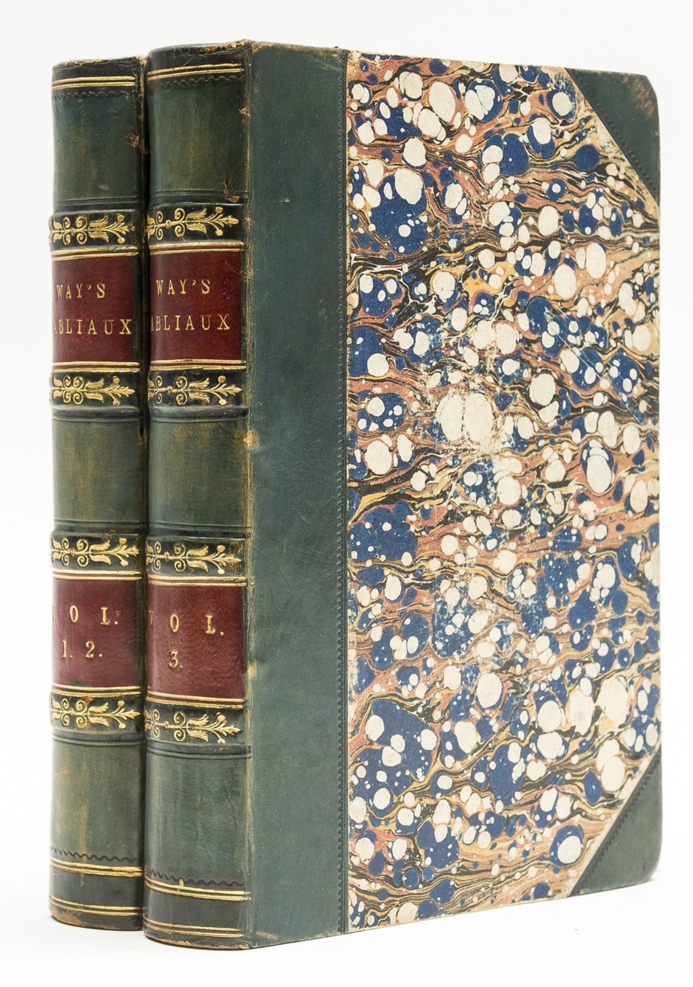 Bewick.- Le Grand d'Aussey (Pierre Jean-Baptiste) Fabliaux or Tales, 3 vol. in 2, J.Rodwell, 1815.