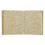 India.- Journal of a Voyage to India..., manuscript, original green vellum, lettered direct on …