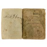 Miniature Bible.- Bible (English) The Holy Bible...Done into Verse, unrecorded edition, Printed …