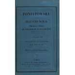 Béranger (Pierre-Jean de) Poniatowski. Haton-nous, first edition, extra-illustrated and with …