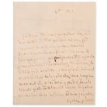 Chateaubriand (François-René, Vicomte de) Autograph Letter signed "Chateaubriand", in French, …