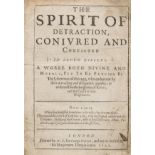 Slander.- Vaughan (Sir William) The spirit of detraction conivred and convicted in seven circles, …