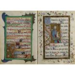 Illuminated prayer book.- Maria Carcer y Trigueros... Santa Misa y Oraciones, illuminated …