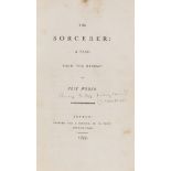 Novel.- [Wächter (Leonhard)] The Sorcerer: a tale. From the German of Veit Weber, rare, Printed …