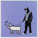 Banksy (b.1974) Choose Your Weapon (Bright Purple)