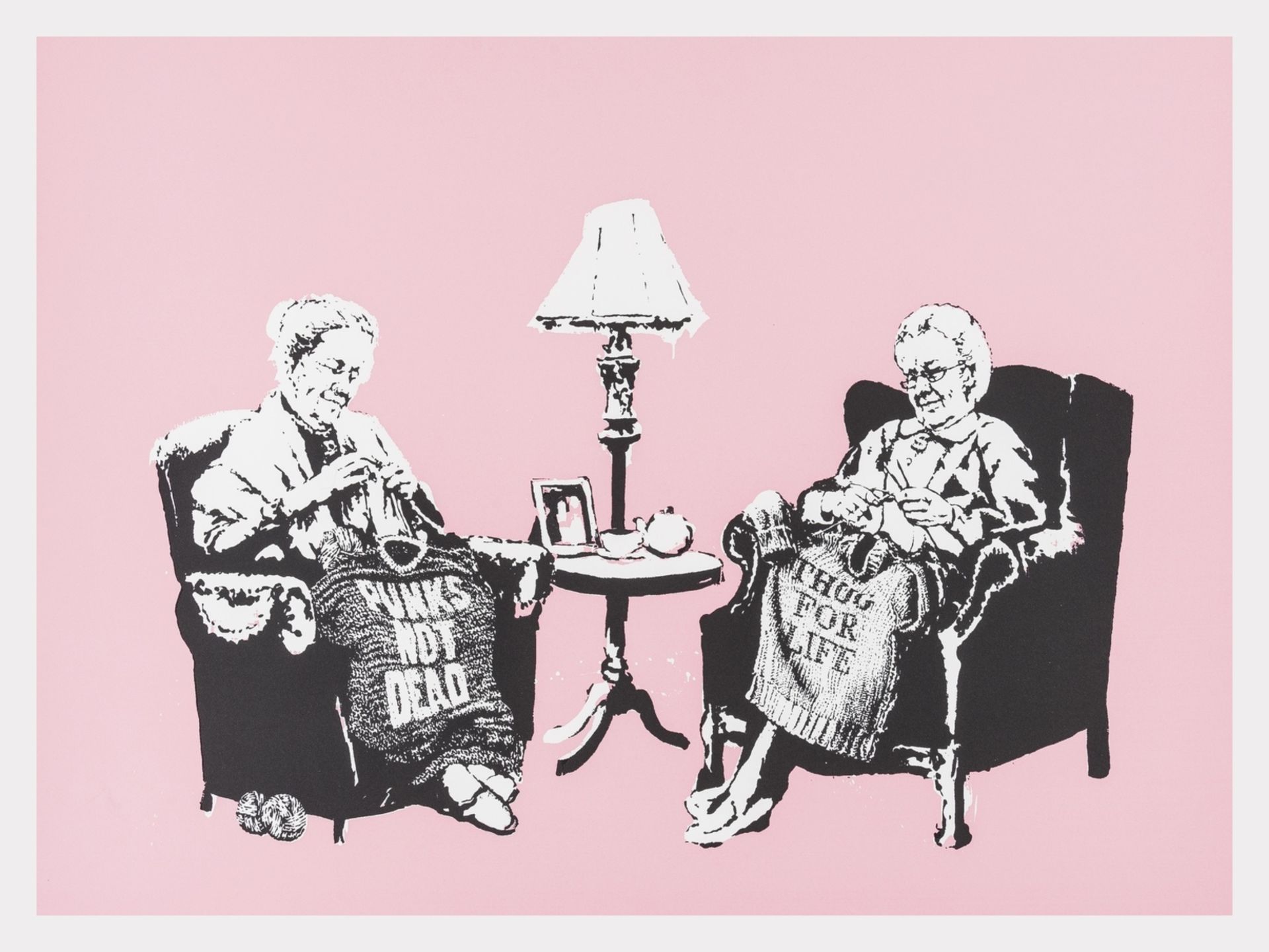 Banksy (b.1974) Grannies