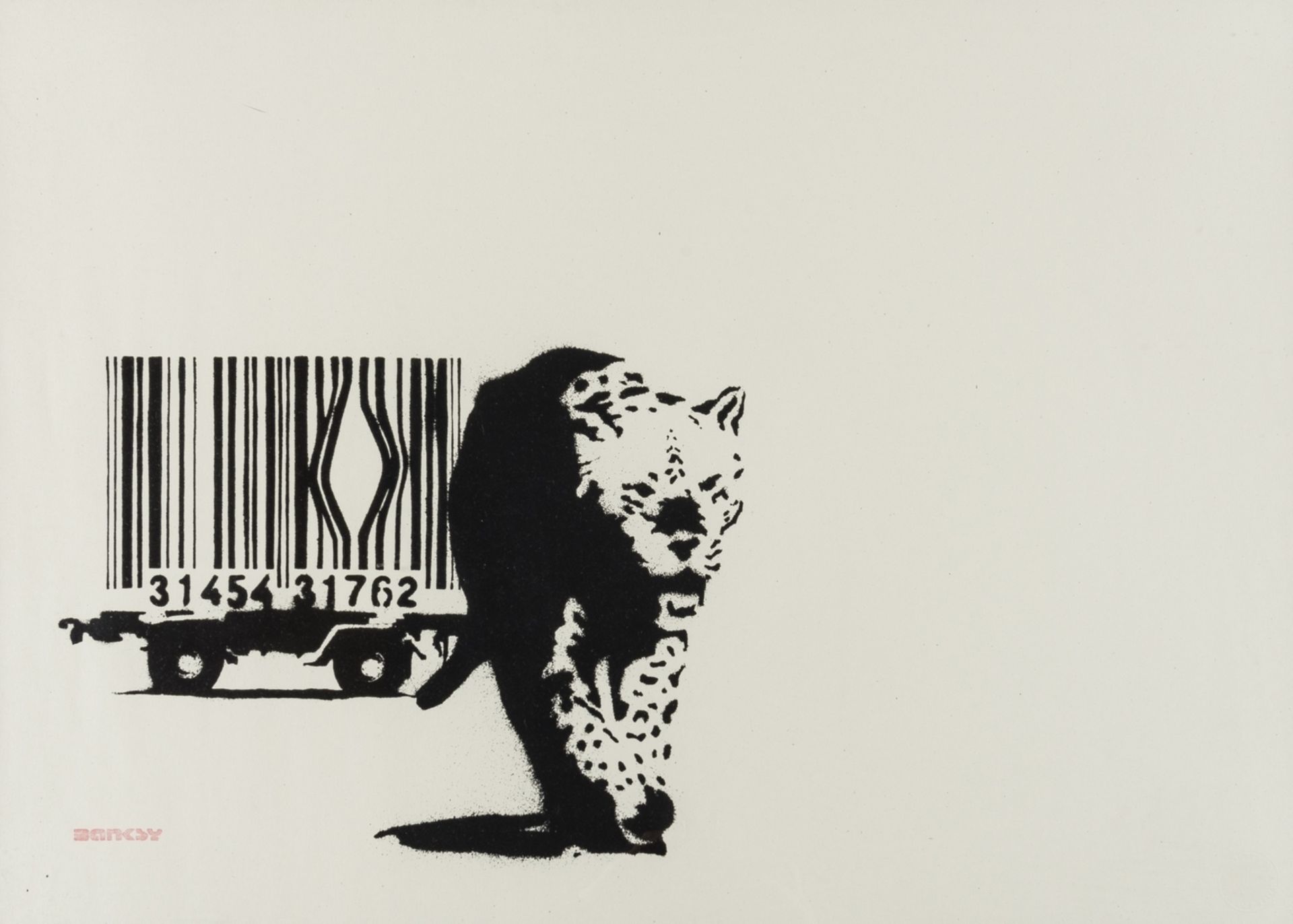 Banksy (b.1974) Barcode