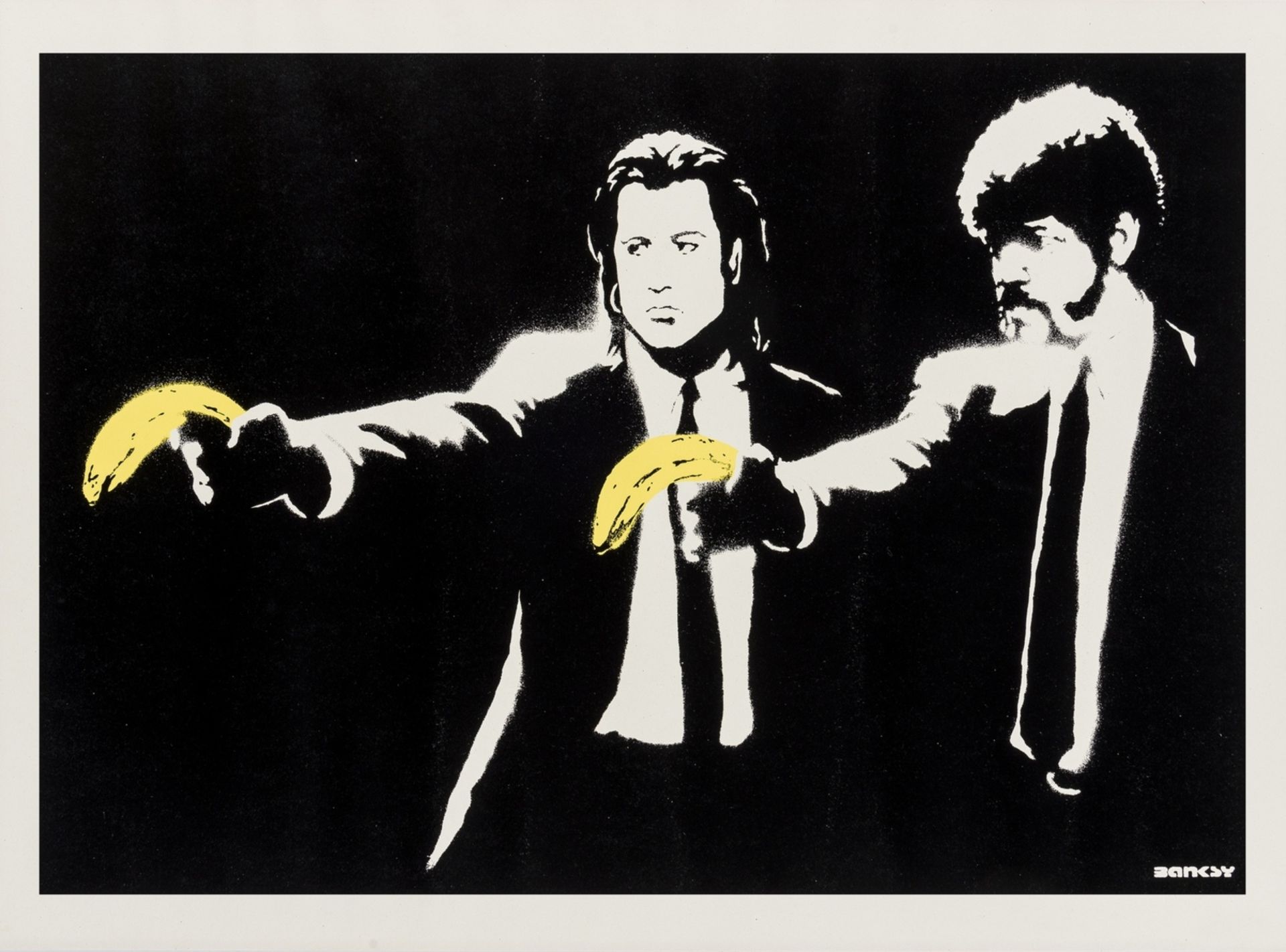 Banksy (b.1974) Pulp Fiction