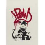 Banksy (b.1974) Gangsta Rat