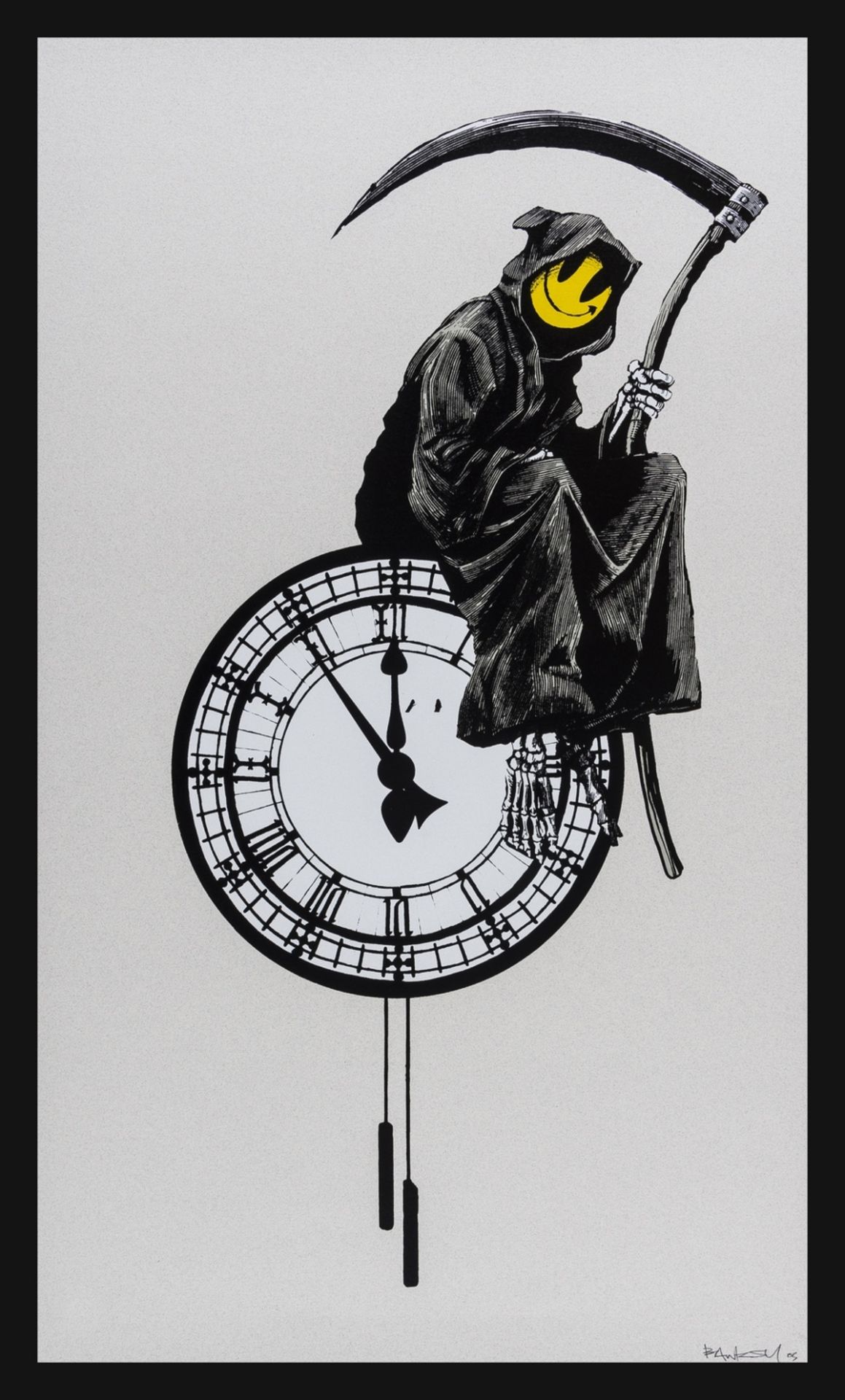 Banksy (b.1974) Grin Reaper