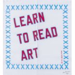 Lawrence Weiner (b.1942) Learn to Read