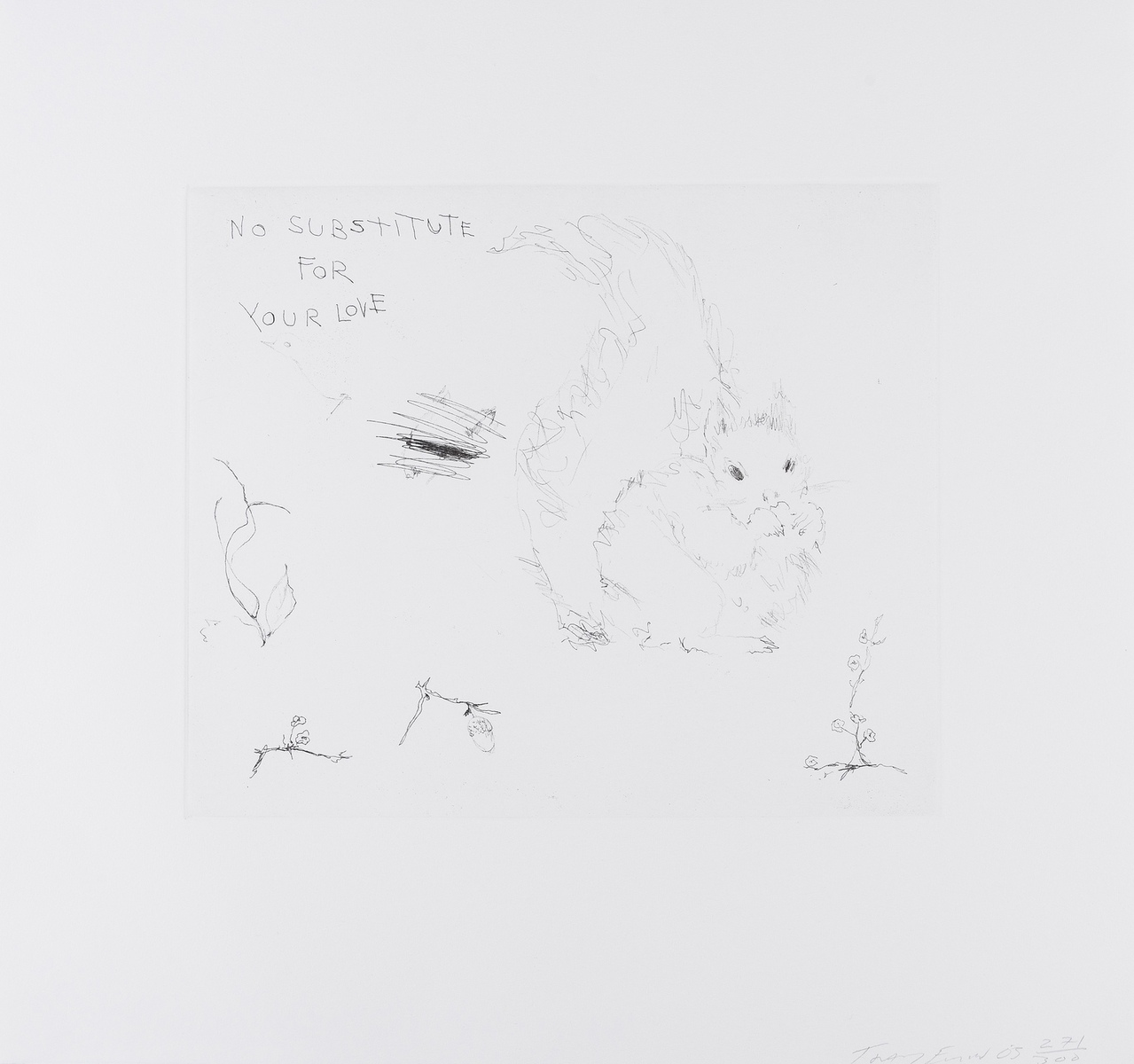 Tracey Emin (b.1963) No Substitute for Your Love