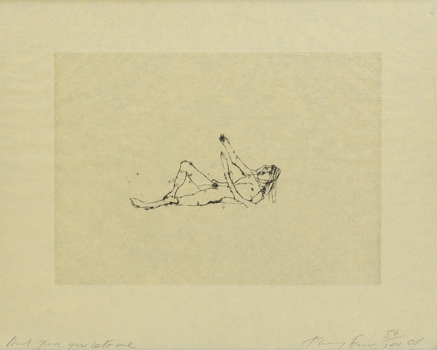 Tracey Emin (b.1963) And Then You Left Me