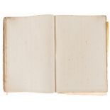 Blank Paper.- Volume of c. 250 sheets of blank 19th century paper, each sheet c. 369 x 247mm., …