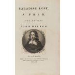 Milton (John) Paradise Lost, A Poem, Glasgow, Robert and Andrew Foulis, 1770.