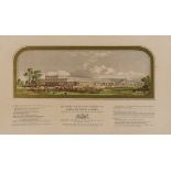 Crystal Palace.- The Building for the Great Exhibition, 1851, chromolithograph of Crystal Palace …