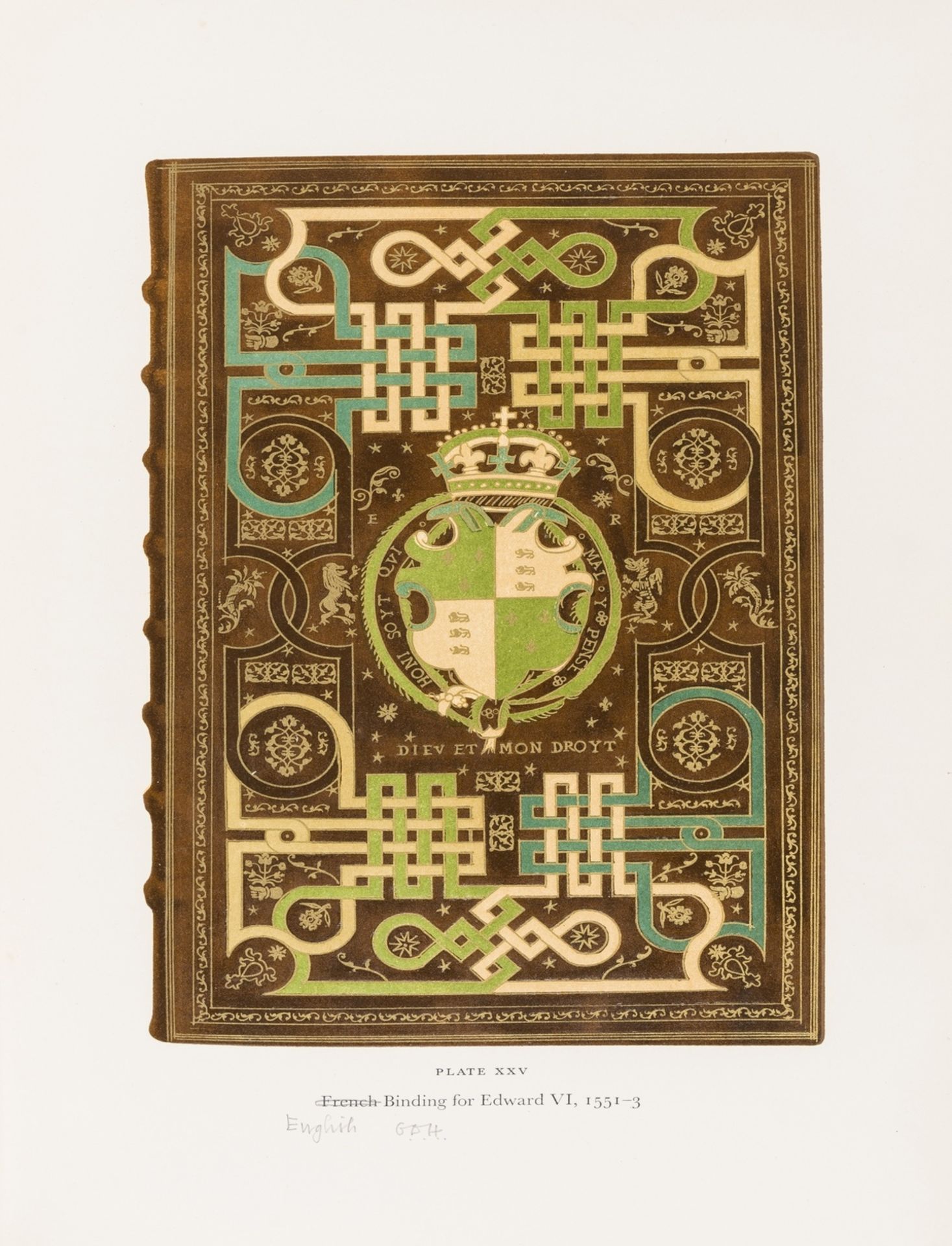 Bookbinding.- Hobson (G.D.) Bindings in Cambridge Libraries, one of 230 copies, Cambridge, 1929 & …