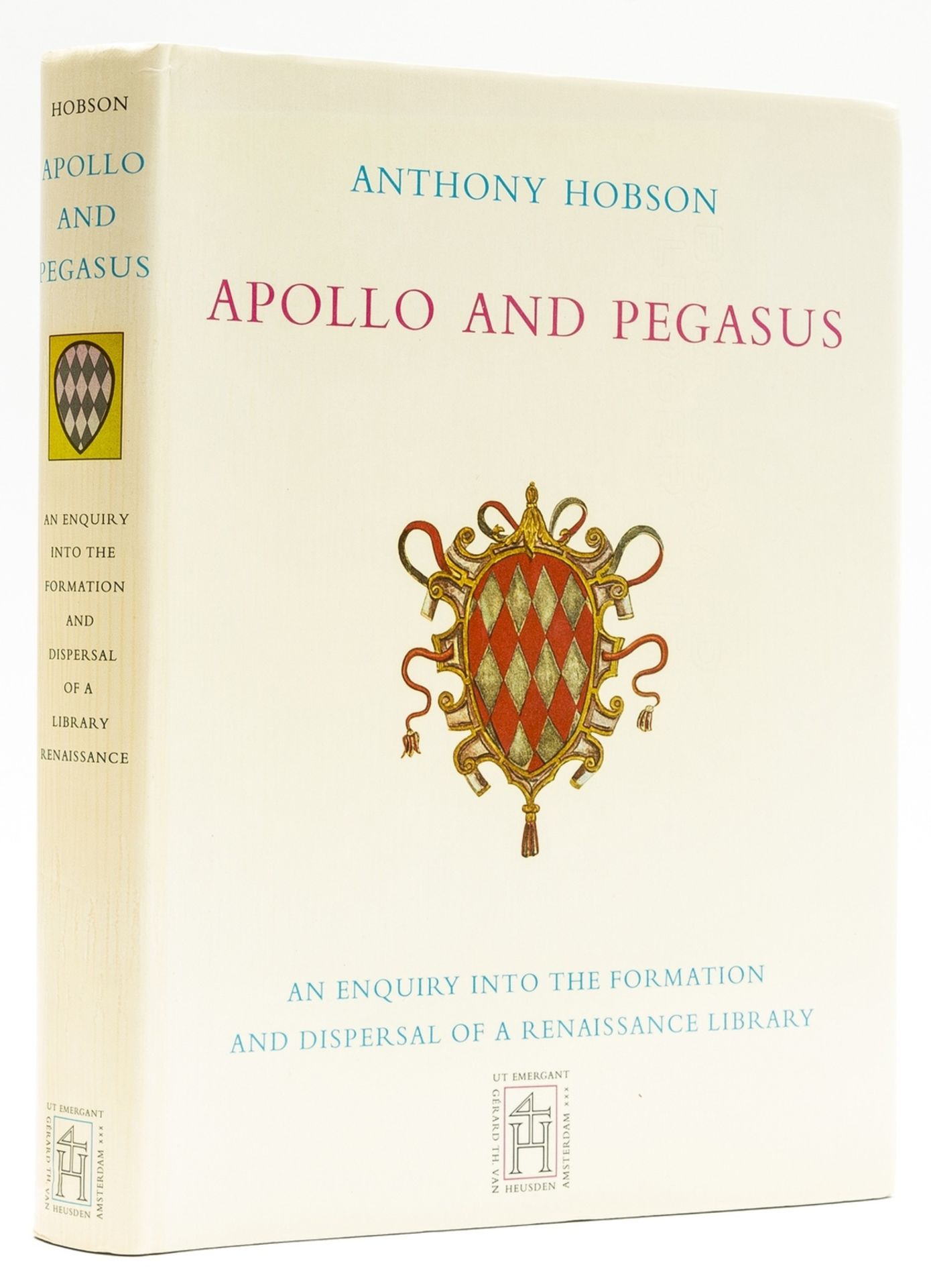 Bookbinding.- Hobson (Anthony) Apollo and Pegasus: An Enquiry into the Formation and Dispersal of …