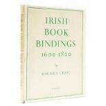 Bookbinding.- Craig (Maurice) Irish Bookbindings 1600-1800, 1954.