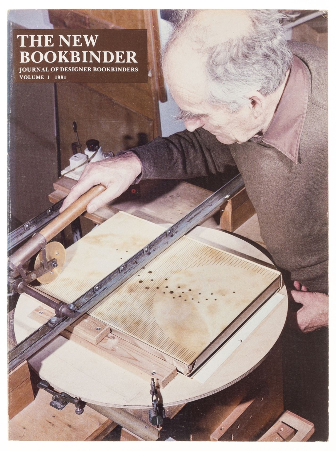 Bookbinding.- New Bookbinder (The): Journal of Designer Bookbinders, 34 issues, 1981-2017 & other …