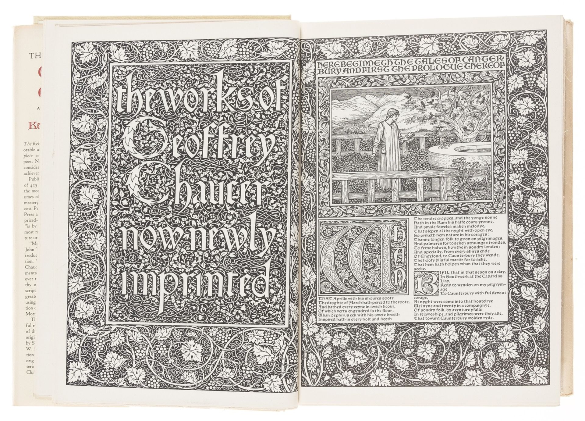 Kelmscott Press.- Chaucer (Geoffrey) The Works: A Facsimile of the William Morris Kelmscott …